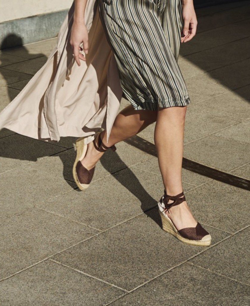 Shoes Profile Zapatillas Macarena Naguisa Alpargata Cima Oro Fina