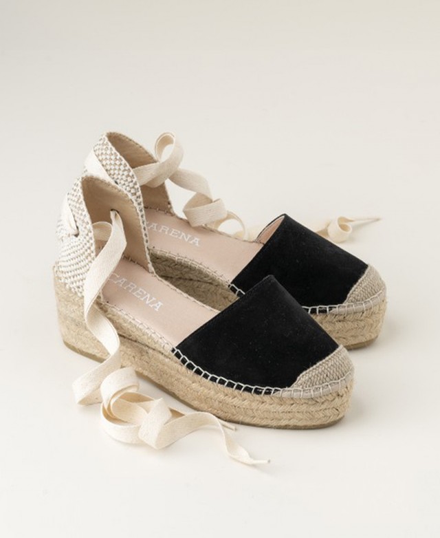 Espadrilles with platform Macarena Java 30VI