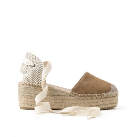 Espadrilles split leather Macarena Java 30VI