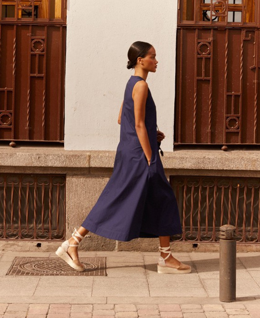 Espadrilles split leather Macarena Java 30VI