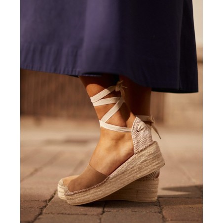 Espadrilles split leather Macarena Java 30VI