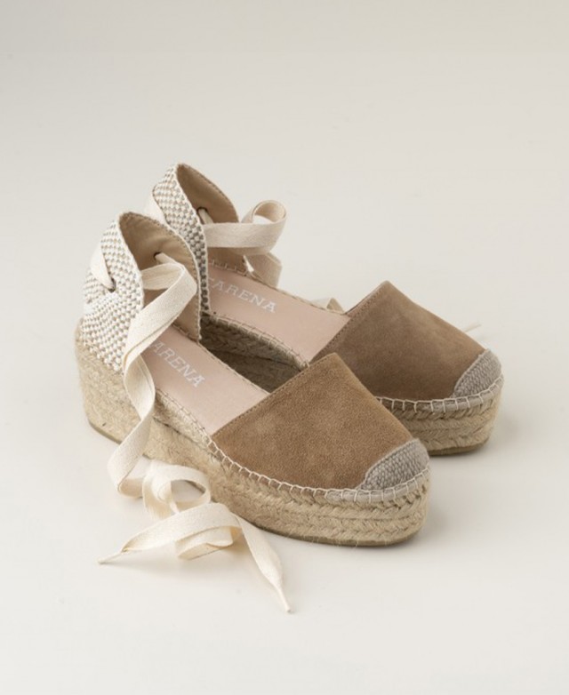 Espadrilles split leather Macarena Java 30VI