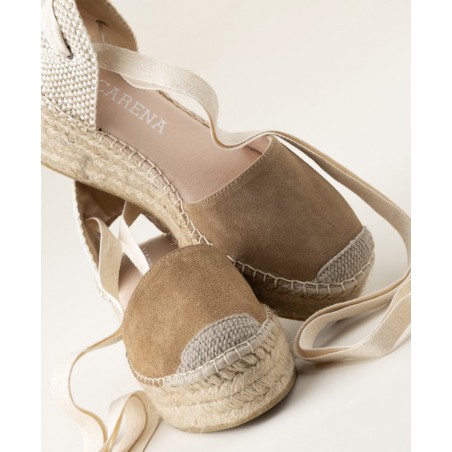 Espadrilles split leather Macarena Java 30VI
