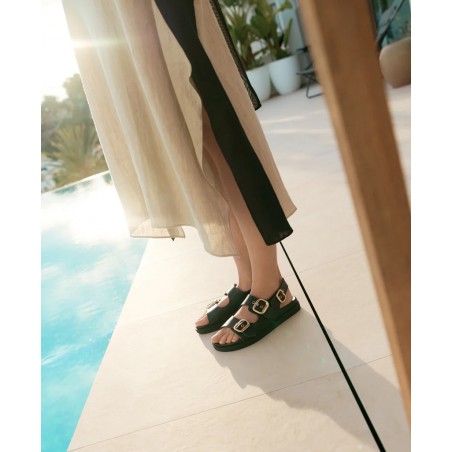 Sandalias de hebillas Yokono Morena 253-01