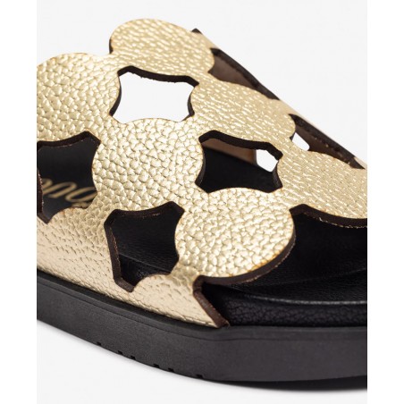 Yokono Morena die-cut flat sandals 256-02