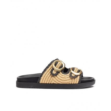 Sandalias de rafia Yokono Morena 304-01