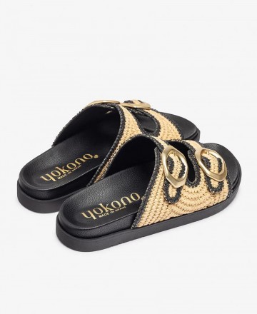 Sandalias de rafia Yokono Morena 304-01