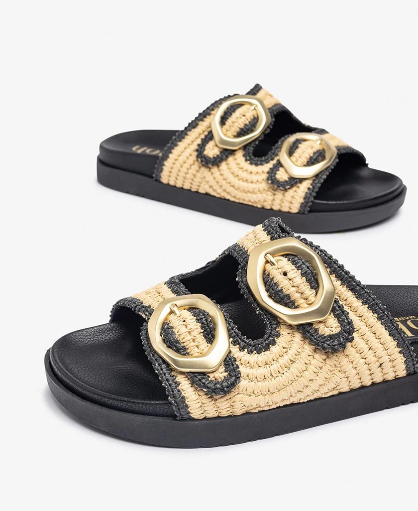Sandalias de rafia Yokono Morena 304-01