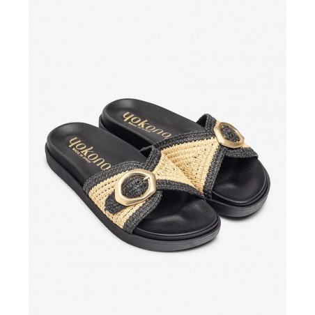 Sandalias de cierre de pala Yokono Morena 305-01