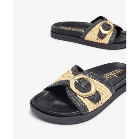 Sandalias de cierre de pala Yokono Morena 305-01
