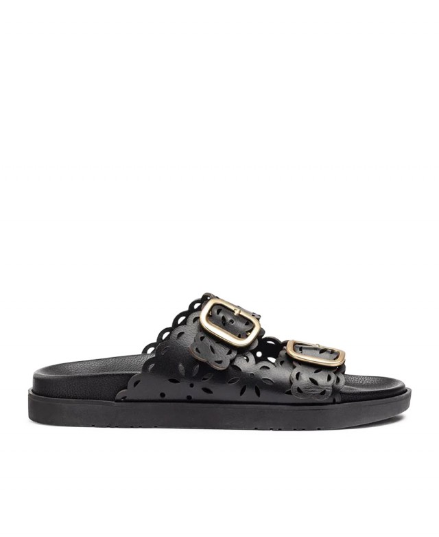 Sandalias con troquelado Yokono Morena 306-02