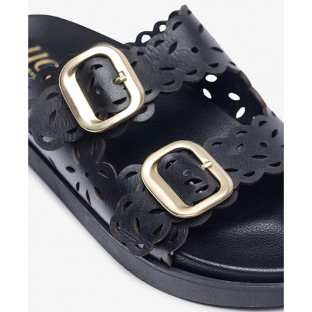 Sandalias con troquelado Yokono Morena 306-02
