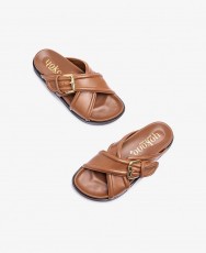 Sandalias de pala cruzada Yokono Morena 310-01