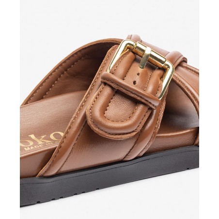 Sandalias de pala cruzada Yokono Morena 310-01