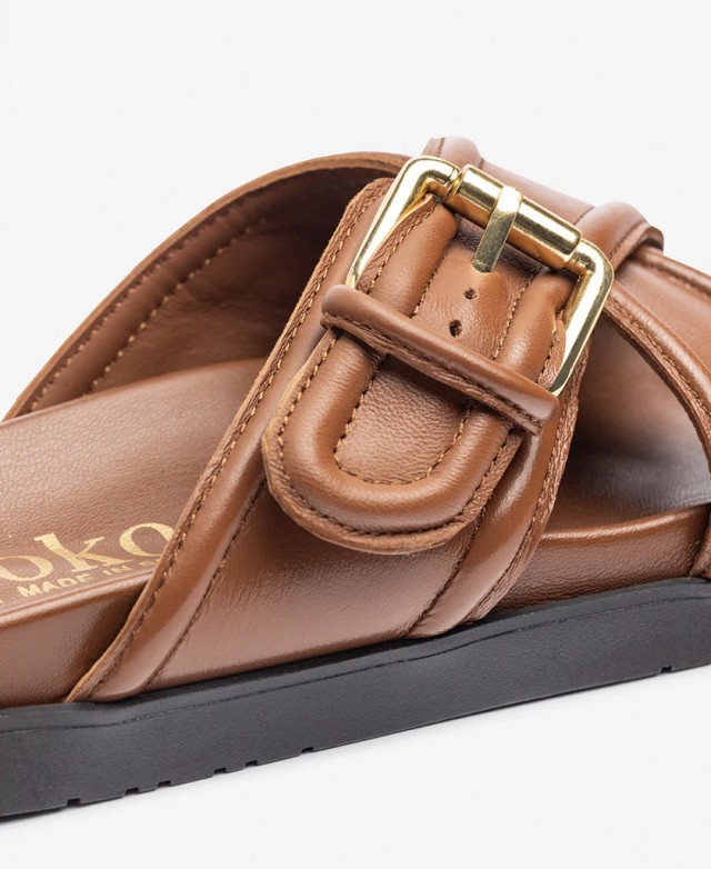 Sandalias de pala cruzada Yokono Morena 310-01