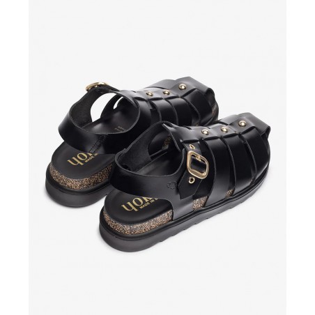 Sandalias cangrejeras de piel Yokono Tunez 251-01