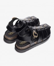 Yokono Tunez 251-01 leather crabbing sandals