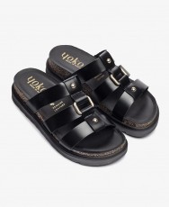 Sandalias de tiras con detalles Yokono Tunez 256-01