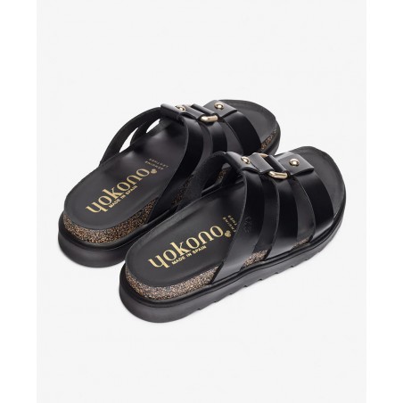 Sandalias de tiras con detalles Yokono Tunez 256-01