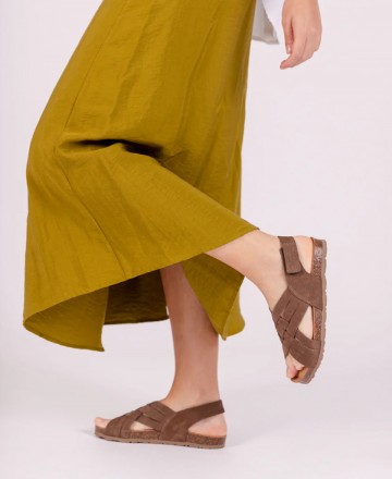 Sandalias de tiras entrelazadas Yokono Villa 251-02