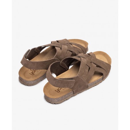 Sandalias de tiras entrelazadas Yokono Villa 251-02