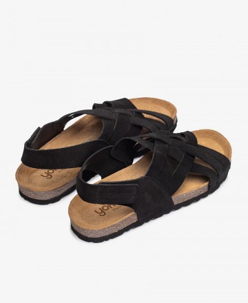 Sandalias de piel de serraje Yokono Villa 251-03