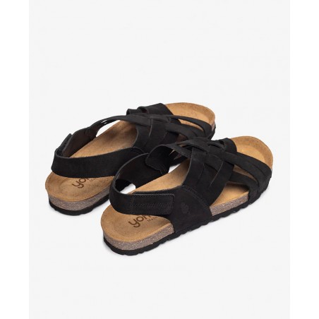 Sandalias de piel de serraje Yokono Villa 251-03