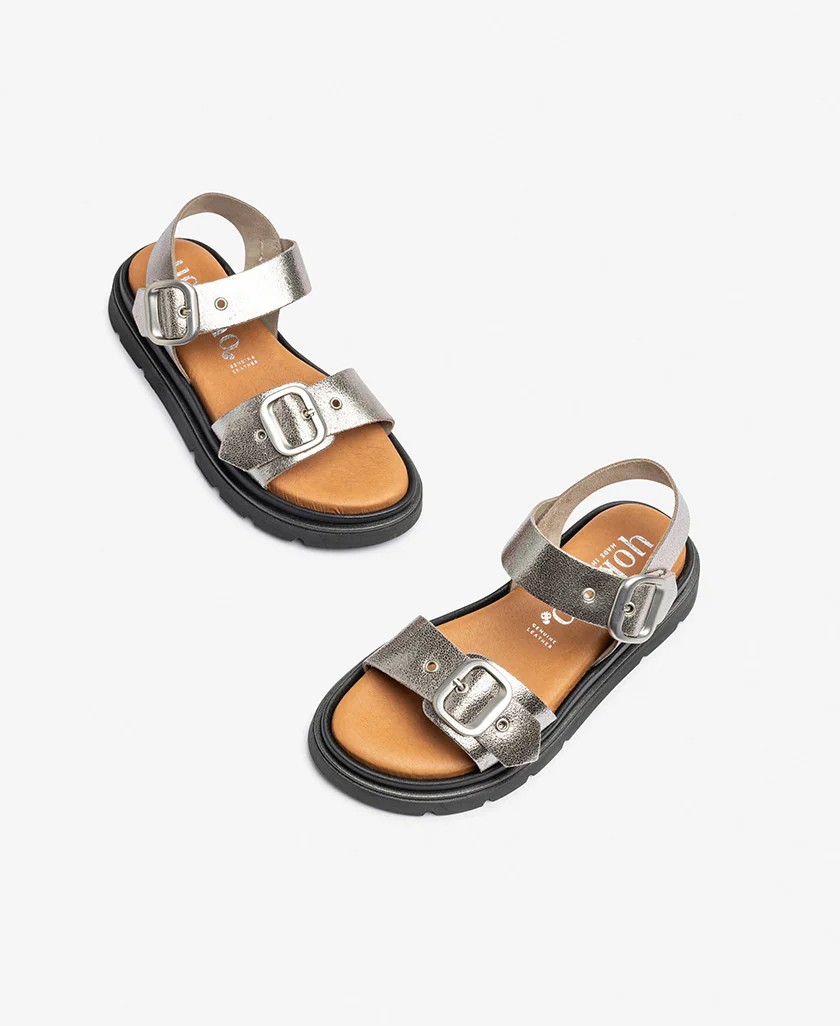 Yokono Yambra 251-01 metallic sandals