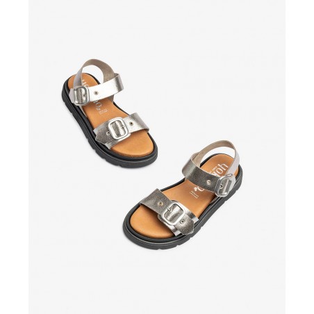 Yokono Yambra 251-01 metallic sandals