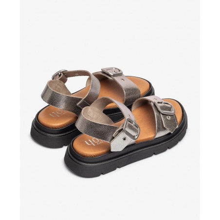 Yokono Yambra 251-01 metallic sandals