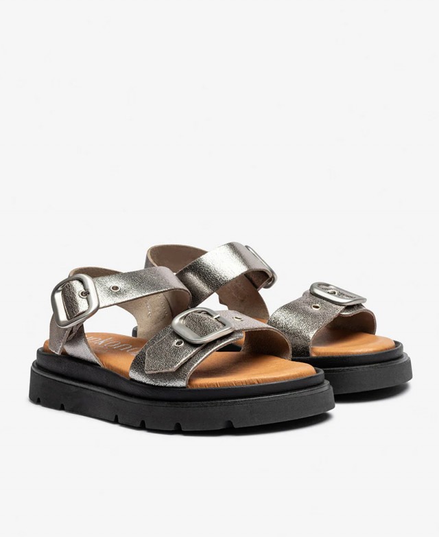 Yokono Yambra 251-01 metallic sandals
