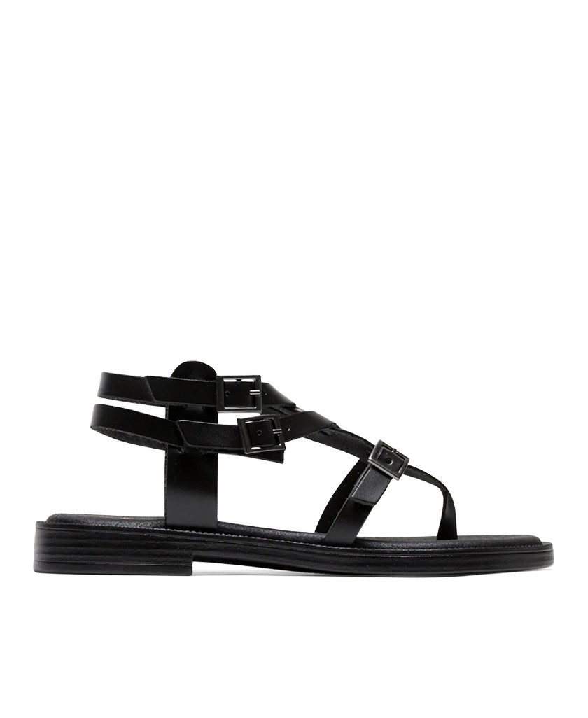 Sandalias negras de tiras Porronet Miley 3129-001