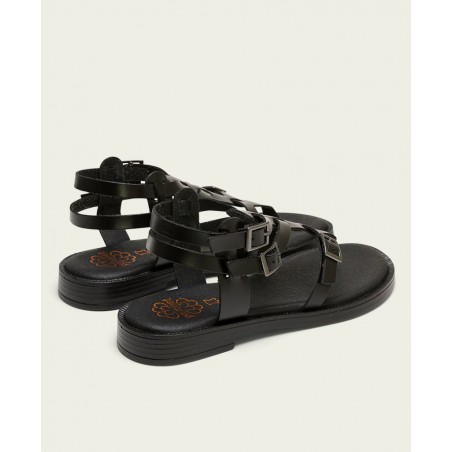 Sandalias negras de tiras Porronet Miley 3129-001