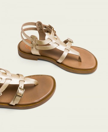 Porronet Miley 3129-091 metallic sandals