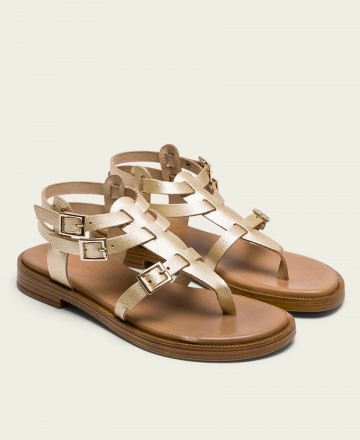 Porronet Miley 3129-091 metallic sandals