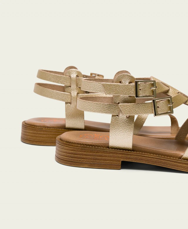 Sandalias metalizadas Porronet Miley 3129-091