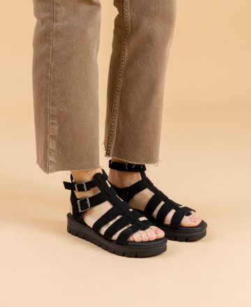 Sandalias de piel de serraje Porronet Thais 3143