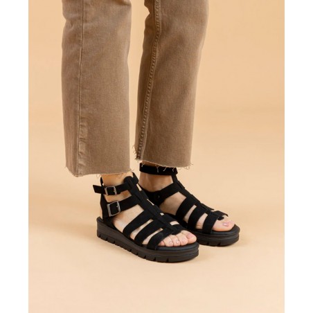 Sandalias de piel de serraje Porronet Thais 3143