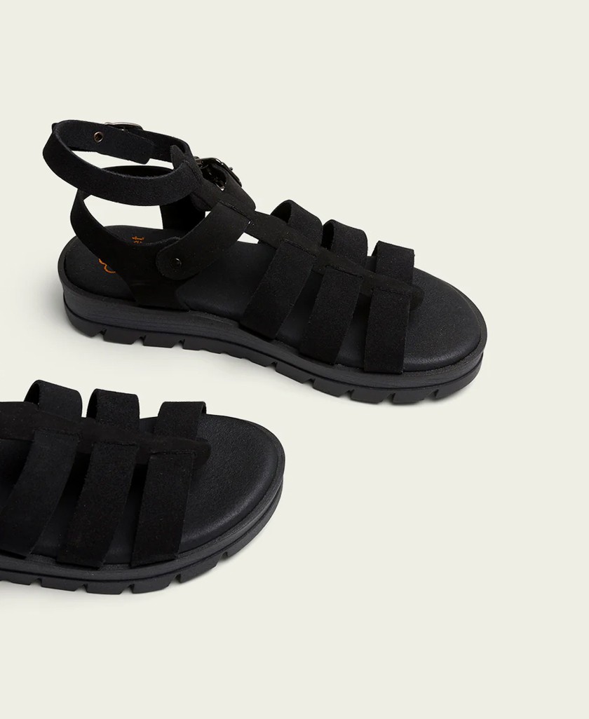 Sandalias de piel de serraje Porronet Thais 3143