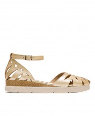 Porronet Carlota 3151 Gold Wedge Sandals Porronet Carlota 3151 Gold Wedge Sandals