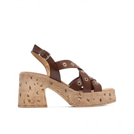 Brown High-Heel Shoe Porronet Zoe 3179 0018