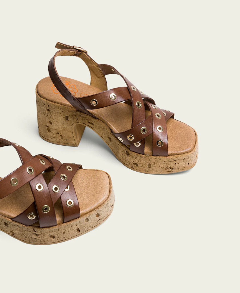 Brown High-Heel Shoe Porronet Zoe 3179 0018