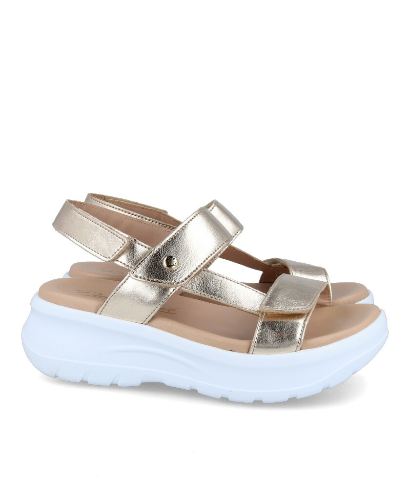 Sandalias metalizadas Panama Jack Noor Shine B1