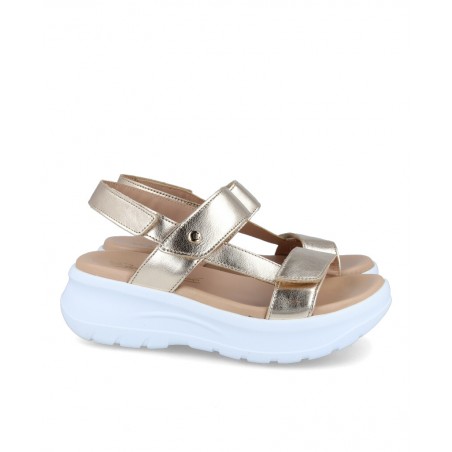 Panama Jack Noor Shine B1 metallic sandals