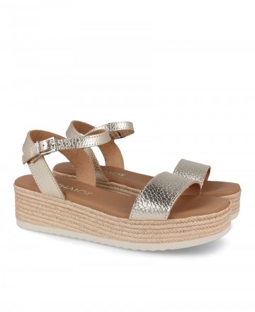 h2Sandalia metalizada con plataforma Catchalot 5700 h2 pLasstrong sandalias metalizada con plataforma Catchalot 5700 strong en 