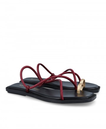 Bryan 7300 Women's Multicolor Crossed Sandal