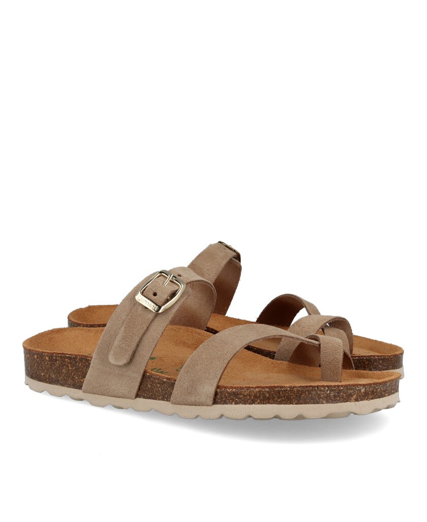 Leather sandals for woman Autenti 3572