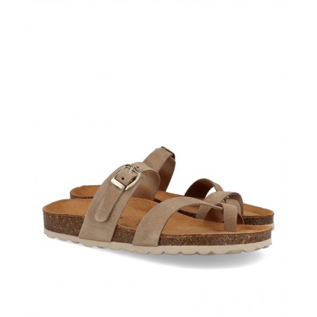 Leather sandals for woman Autenti 3572