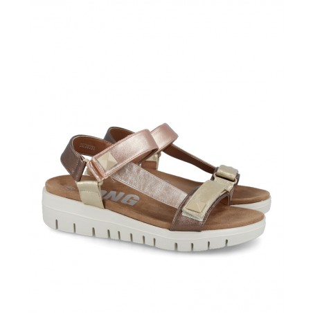 Metallic Californian sandal Dangela DBZ28030