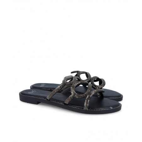 Sandalias planas de mujer Exé WF3374-617